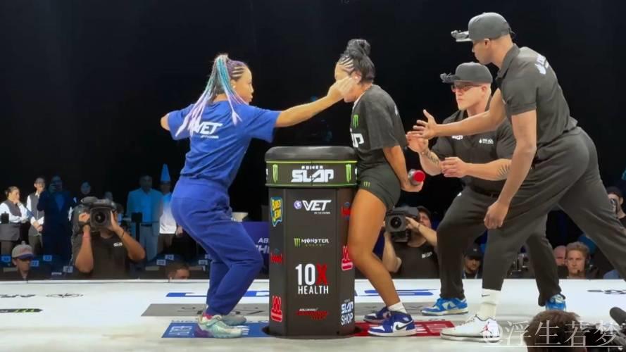 中国女孩参赛世界扇耳光大赛,遭质疑智商 中国女孩参赛世界扇耳光大赛,遭质疑智商